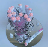 Portable Eyelash brush with tube